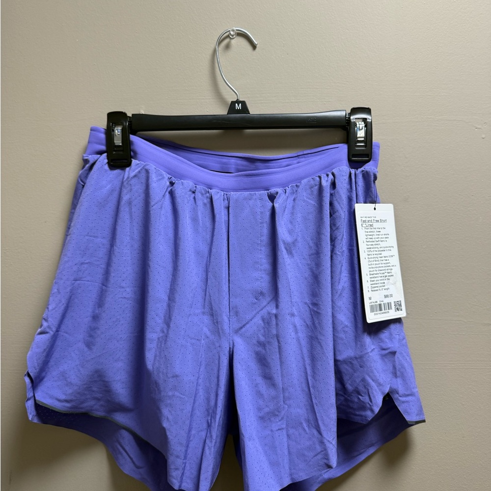 Lululemon Athletica Lavender Athletic Shorts